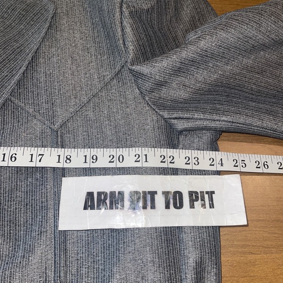 Mesquite Blazer Men 50 Gray‎ Niver Western Wear Rodeo Ranch Rockabilly Cowboy - Picture 6 of 12